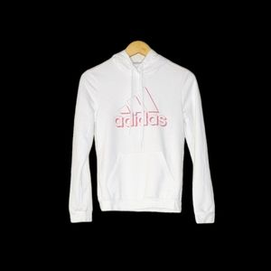 Adidas Women's Extra Small White hoodie
